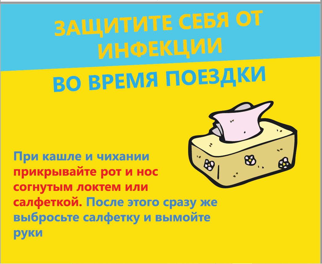 Защитите себя от инфекции во время поездки