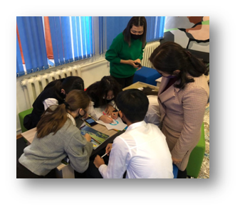 Мектебімізде еріктілер қозғалысы жұмыс жасауда