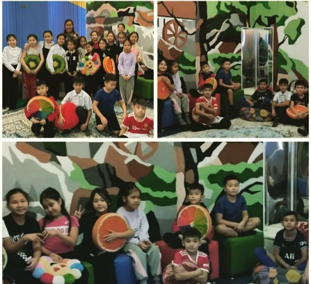 Мектебіміздің 4 "Ә" сынып оқушыларына "Мейірім шуағы" тақырыбында тренинг өткізілді.