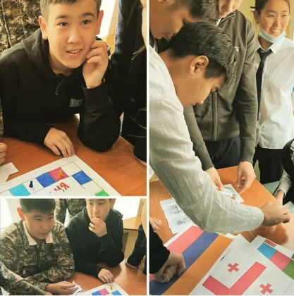 10 "Б" сынып оқушылары мектепішілік кезекшілік барысында "Логиканы дамыту күні" тақырыбында іс-шара ұйымдастырды.