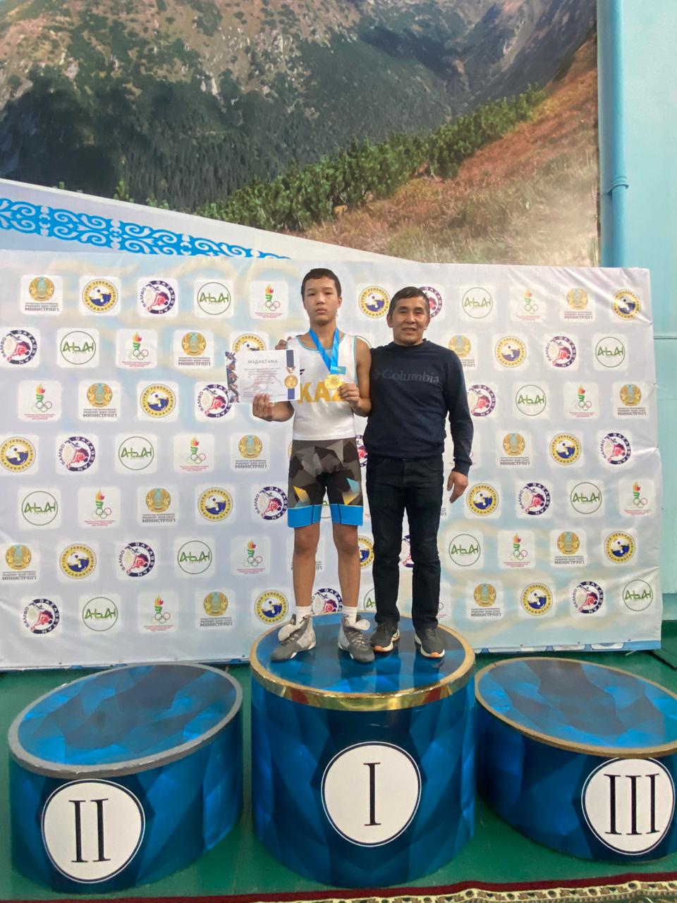 Абай облысының чемпионатында 8 "А" Жас Сарбаз сыныбының тәрбиеленушісі Дидарұлы Мерей 1-орынмен марапатталды.