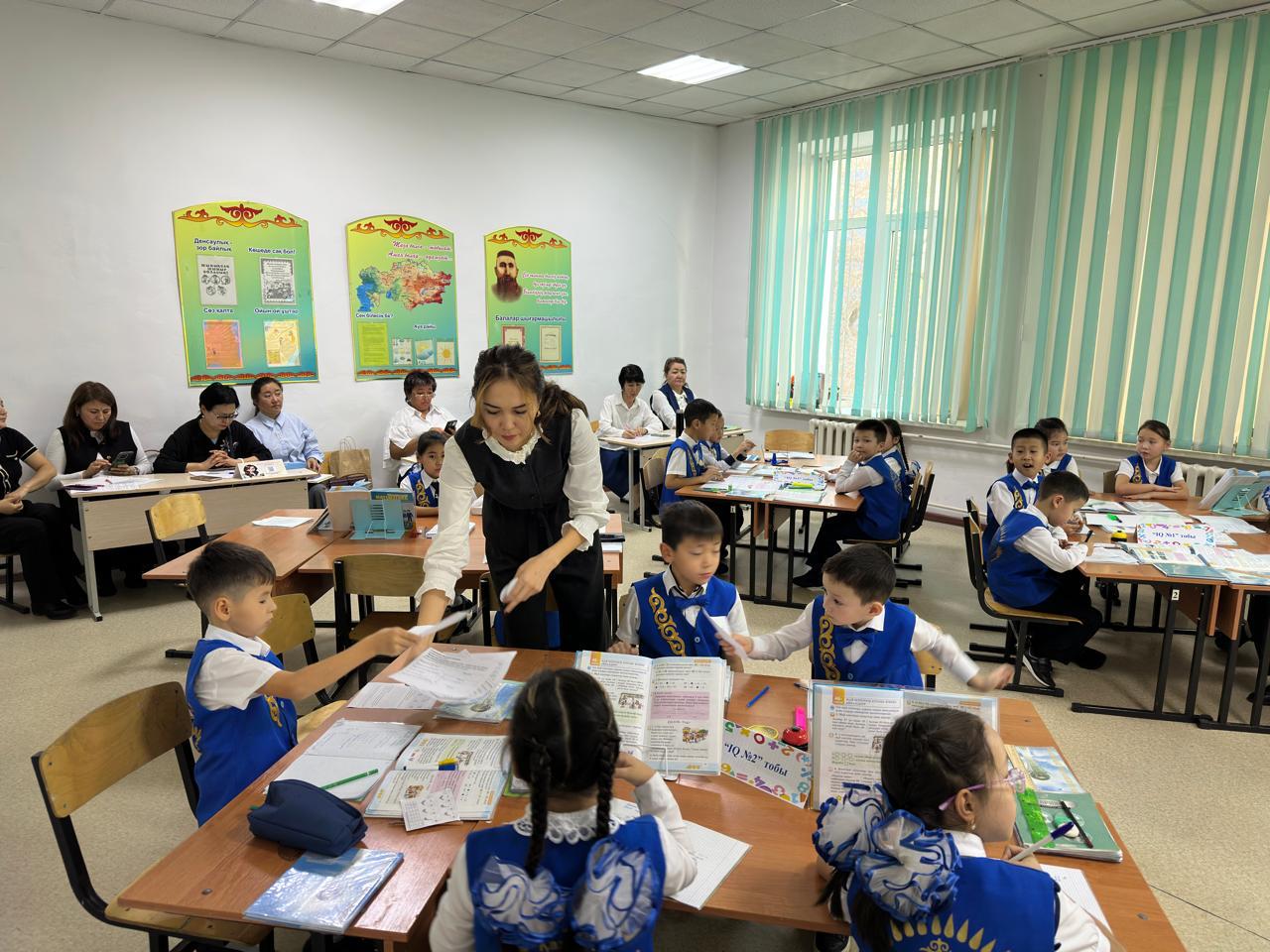 Бастауыш әдістемелік бірлестігінің онкүндігі аясында өткен ашық сабақтар