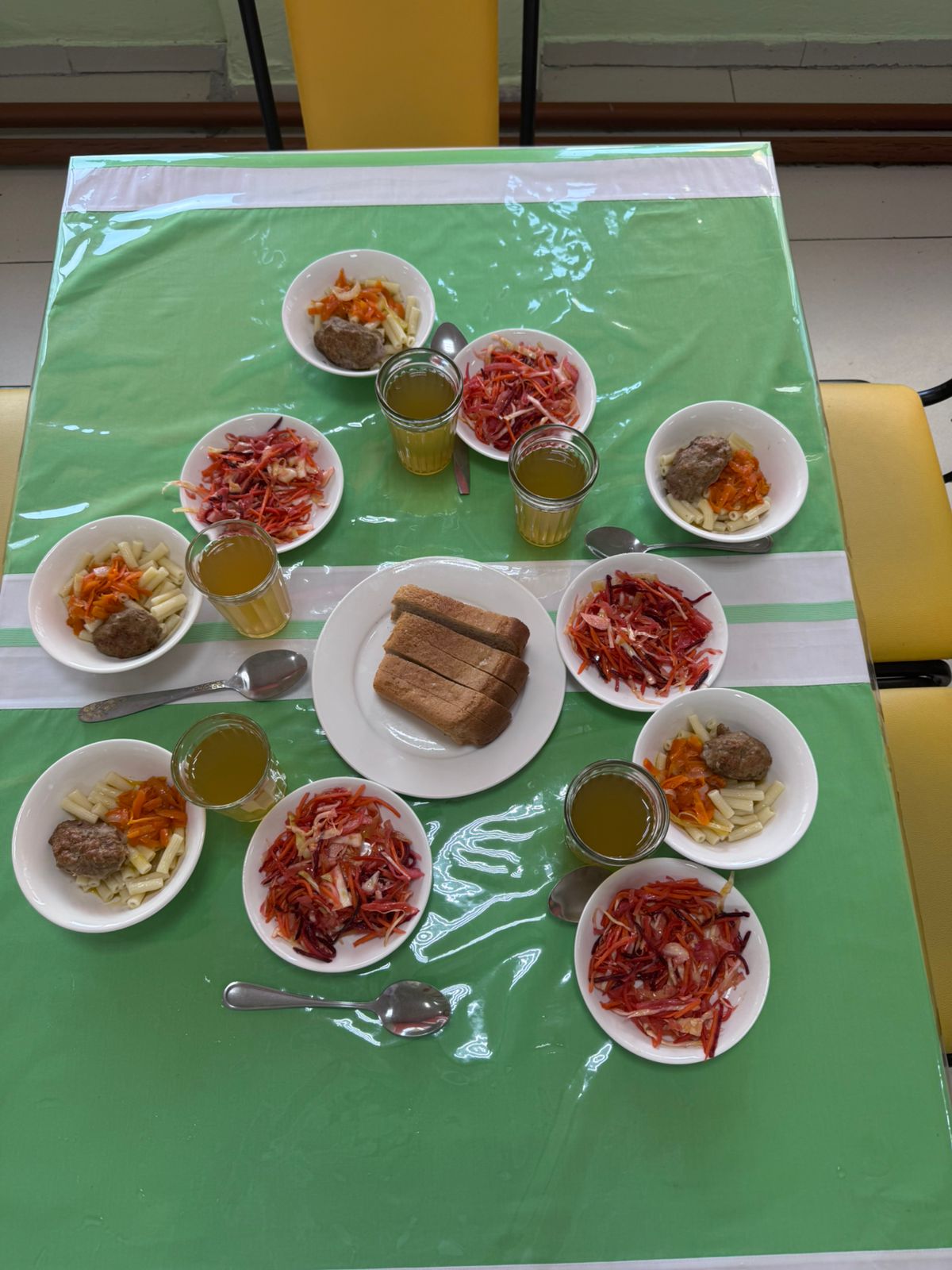 Жұма күнгі асхана тағамдары