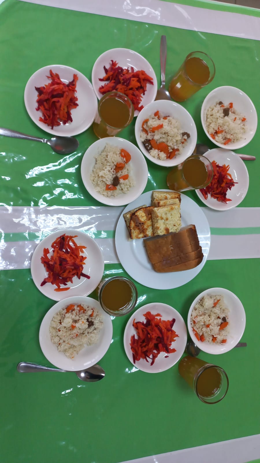 Сейсенбі күнгі асхана тағамдары