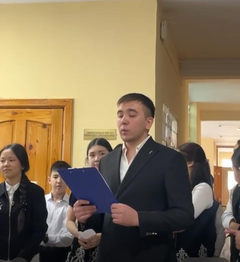 Қазақ тілі мен әдебиеті апталығының ашылуы