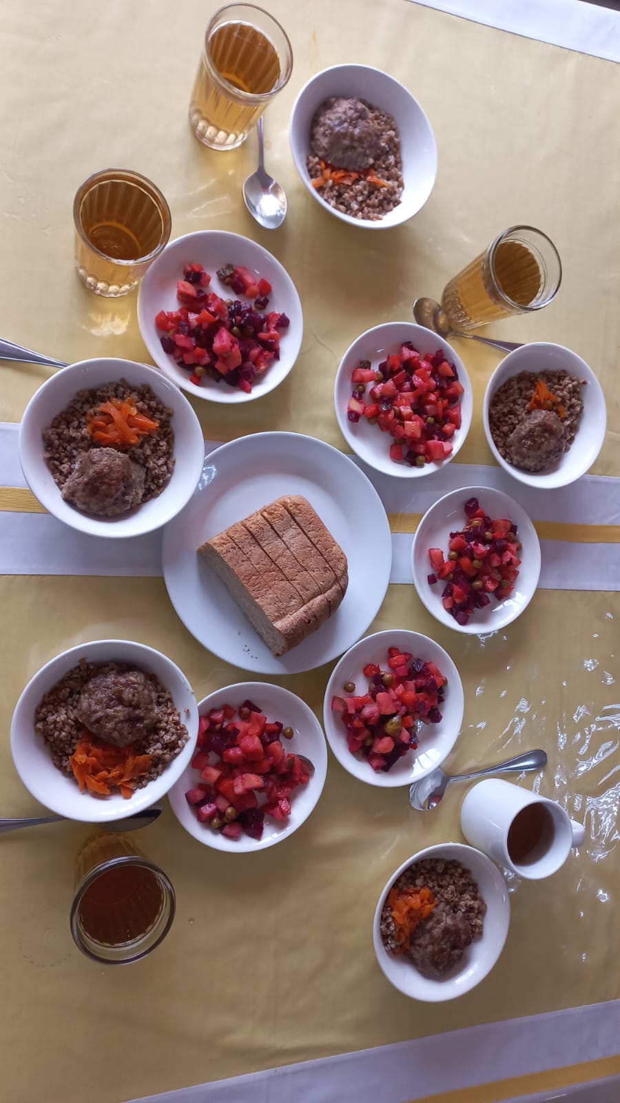 Сәрсенбі күнгі асхана тағамдары